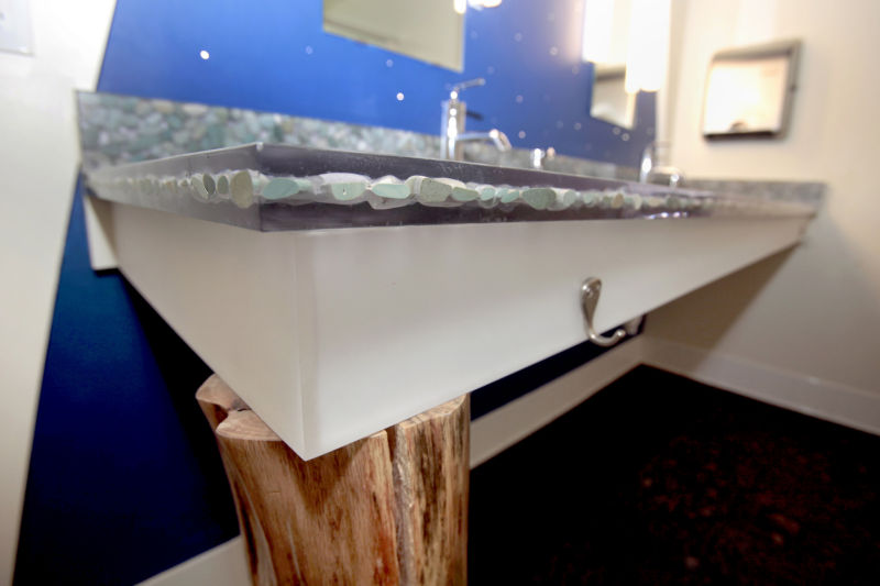 Nancy Nicholas Hall "Nature Calls" restrooms